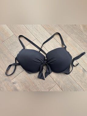 Black Bikini Top size xxl